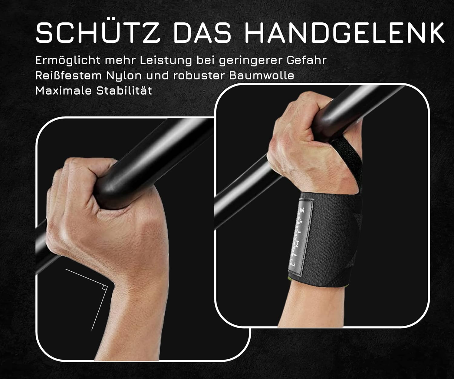 Zughilfen & Handgelenkbandagen Set