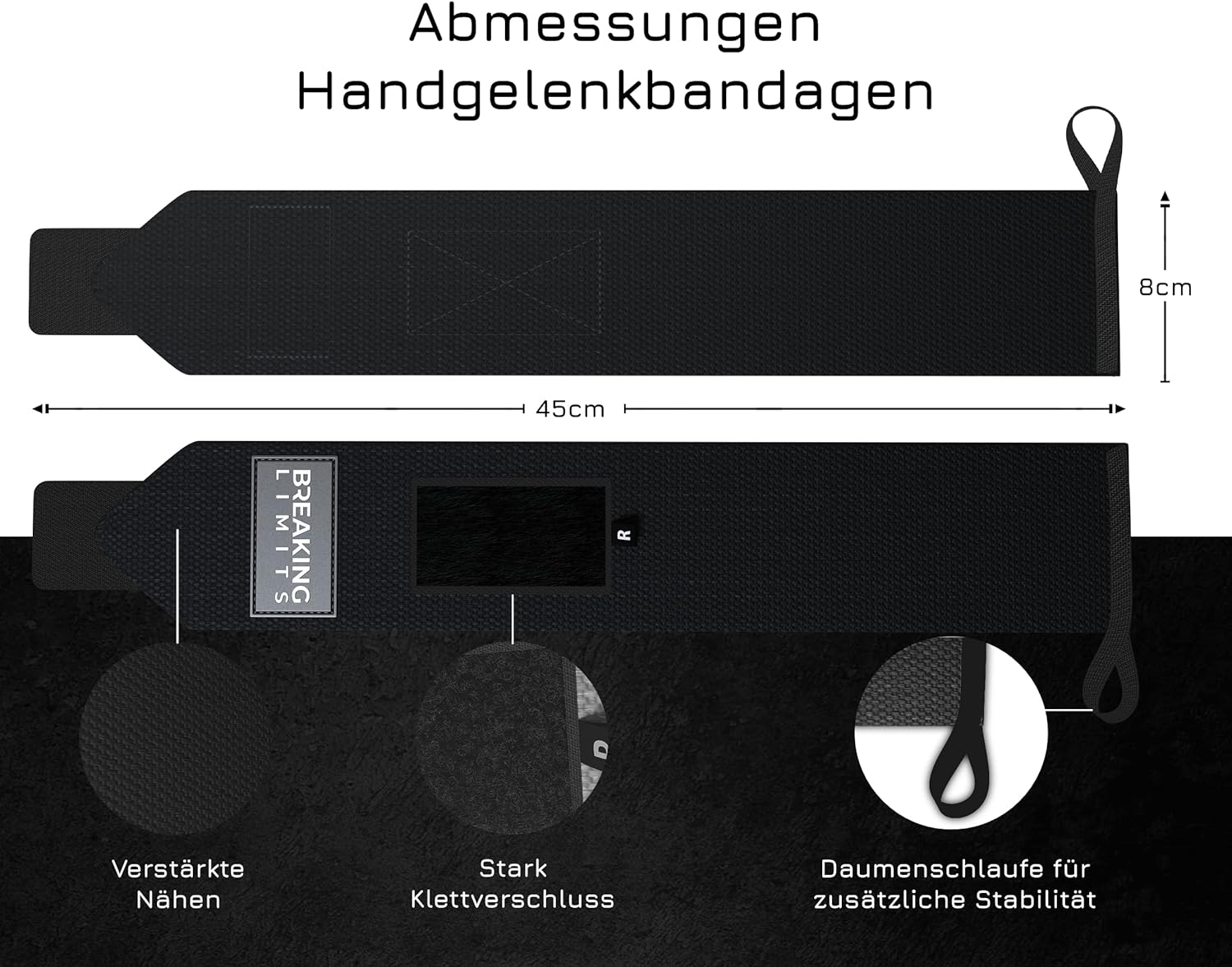 Zughilfen & Handgelenkbandagen Set