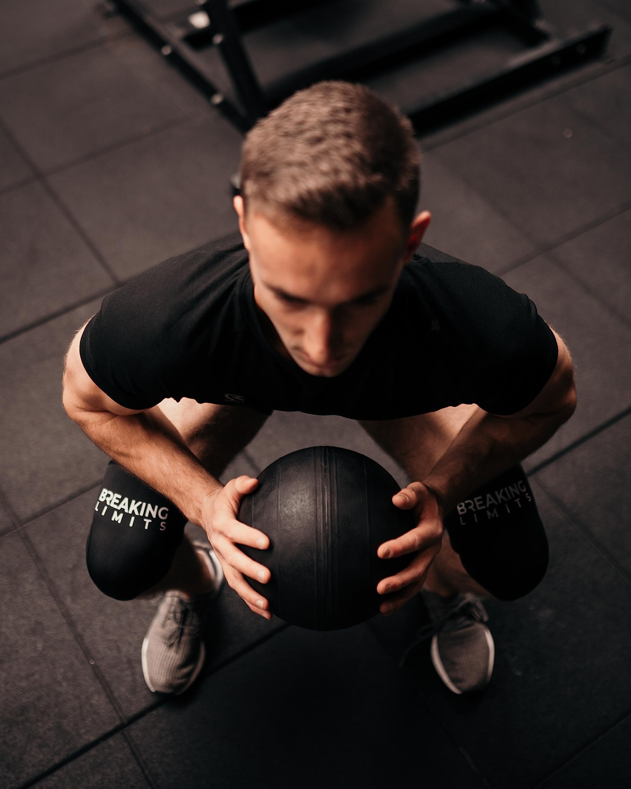 Kniebandagen für Kraftsport